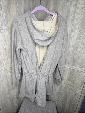 Free People Hooded Long Sleeve Romper